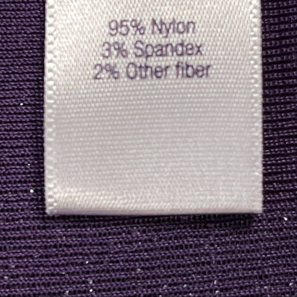 Jennifer Lopez size small sparkly purple sleeveless top with cowl neck - Picture 10 of 11